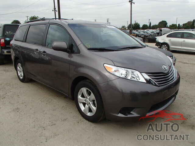 TOYOTA SIENNA 2015 - 5TDKK3DC9FS540641