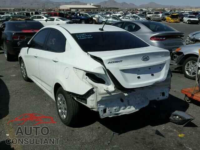HYUNDAI ACCENT 2015 - KMHCT4AE3FU867296