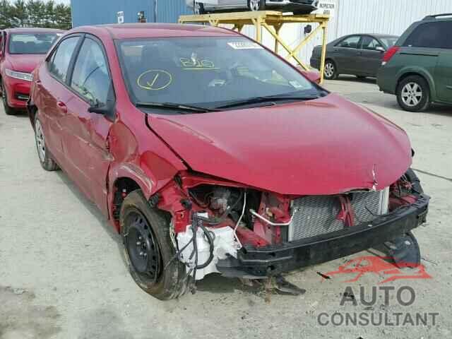 TOYOTA COROLLA 2015 - 2T1BURHE1FC318502