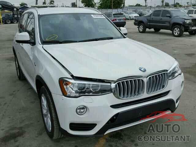 BMW X3 2016 - 5UXWX9C51G0D74503