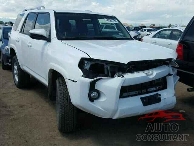 TOYOTA 4RUNNER 2016 - JTEBU5JR8G5280296