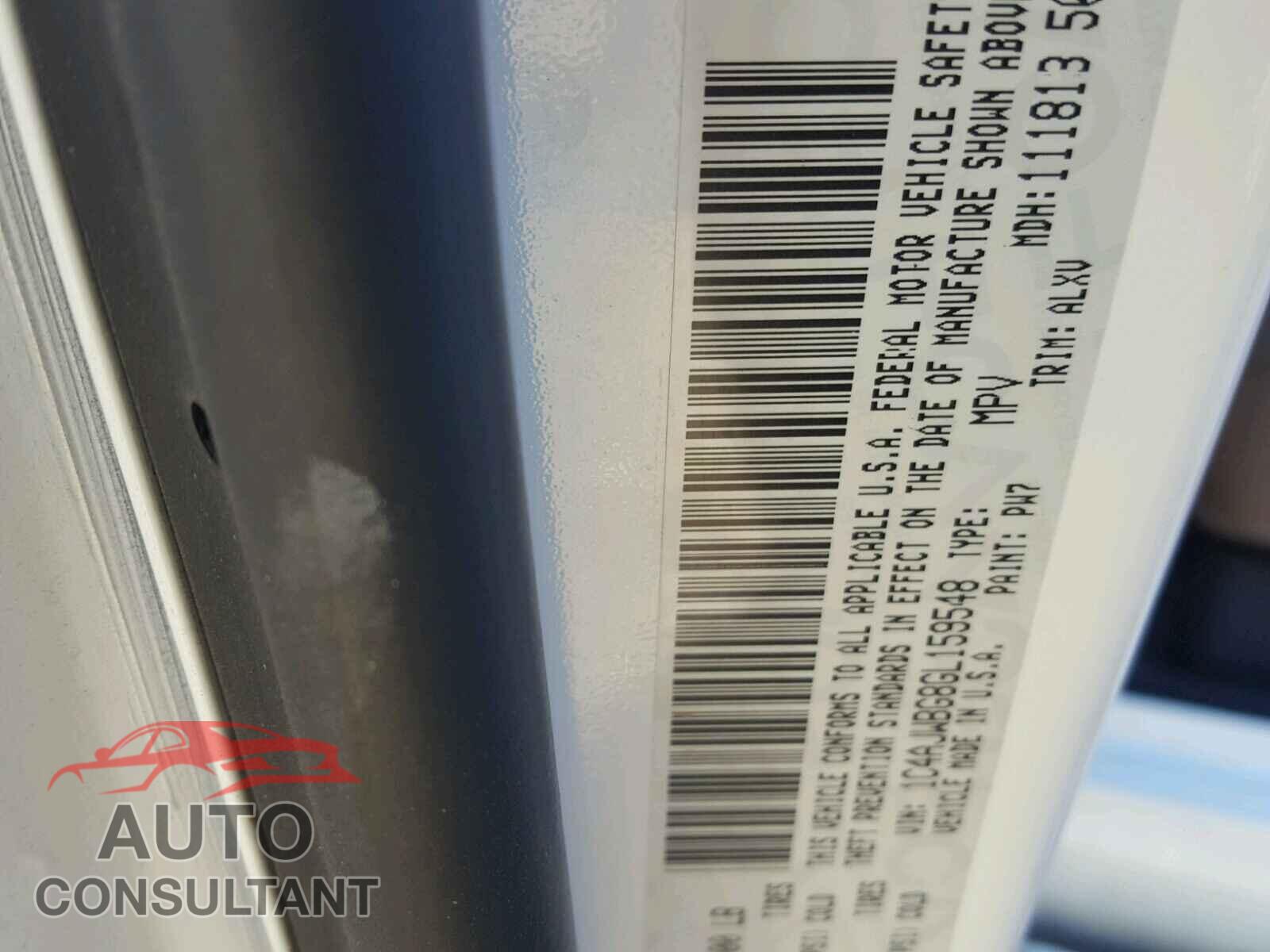 JEEP WRANGLER 2016 - 1C4AJWBG8GL159548