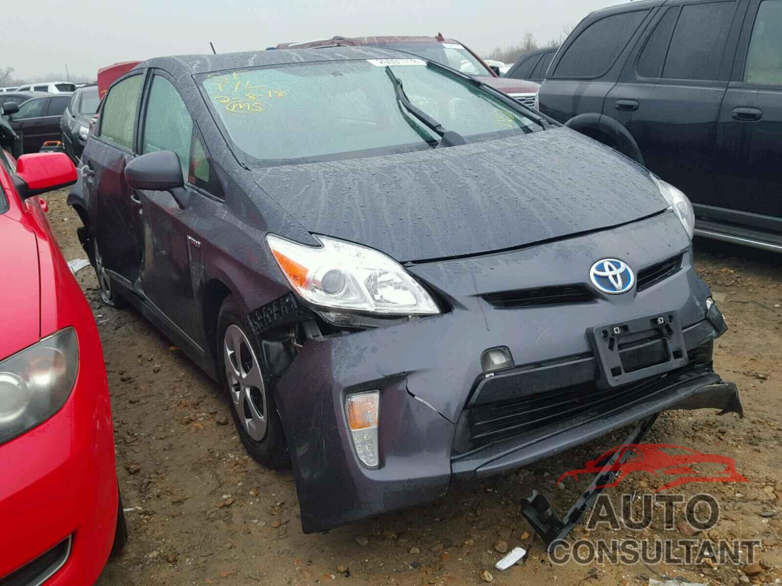 TOYOTA PRIUS 2012 - JTDKN3DU3C5457742