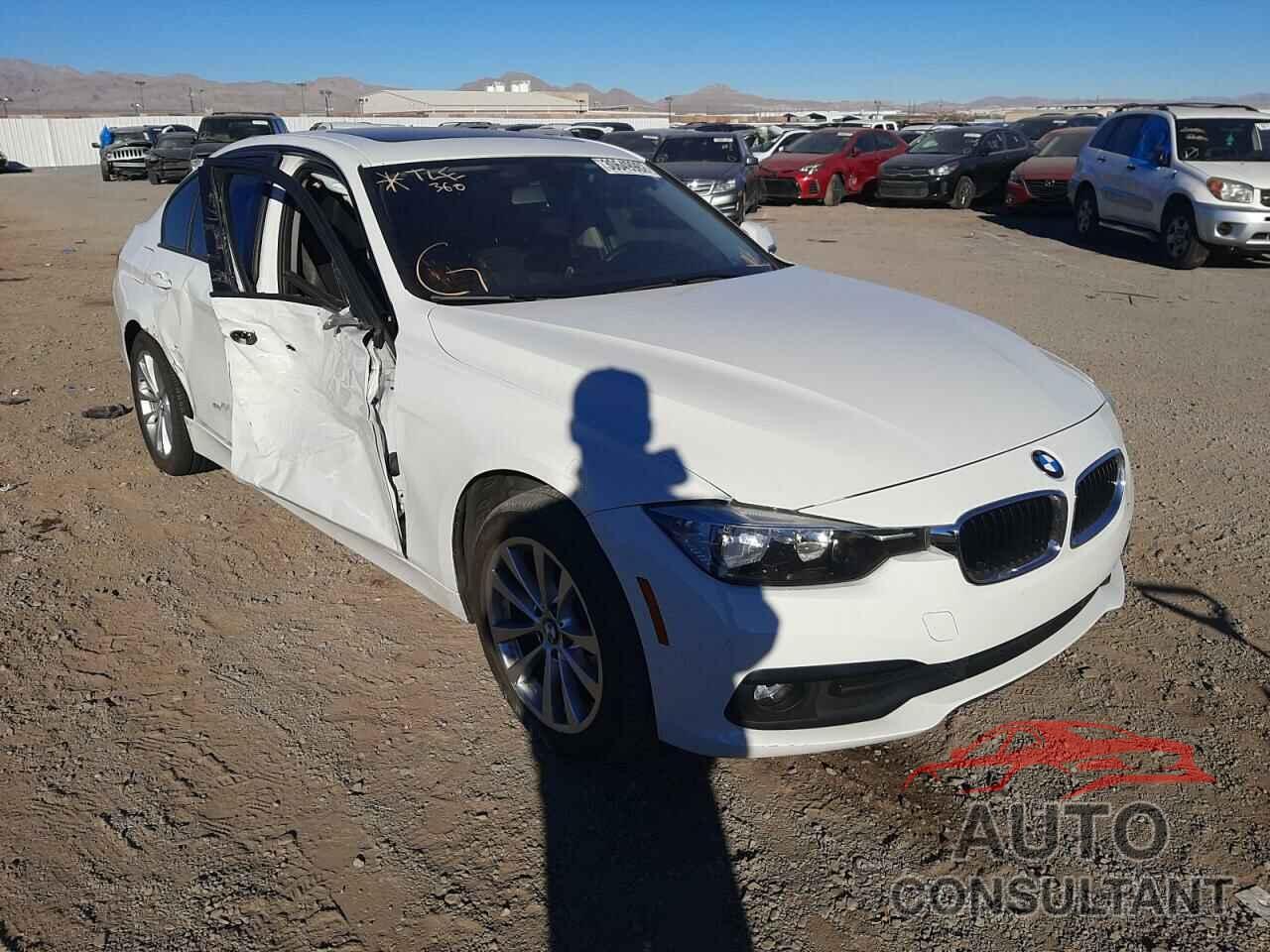 BMW 3 SERIES 2017 - WBA8E1G36HNU18455
