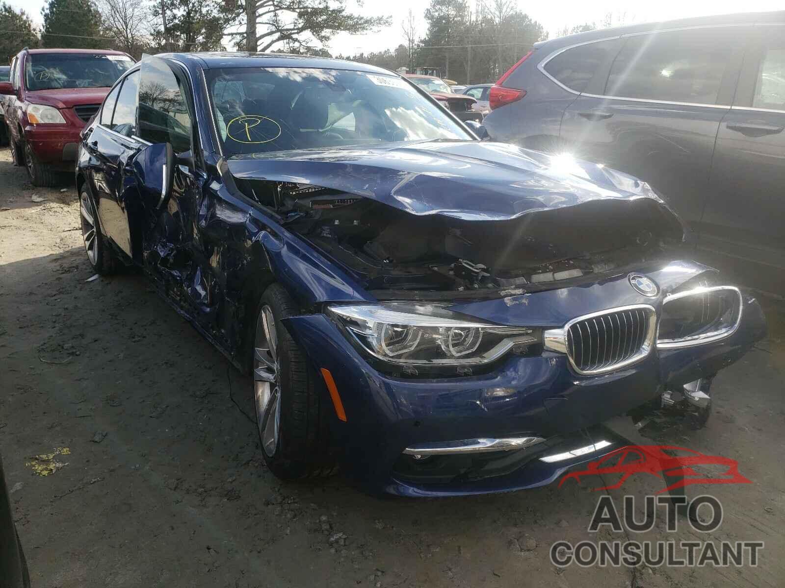 BMW 3 SERIES 2018 - WBA8B9C59JEE82075