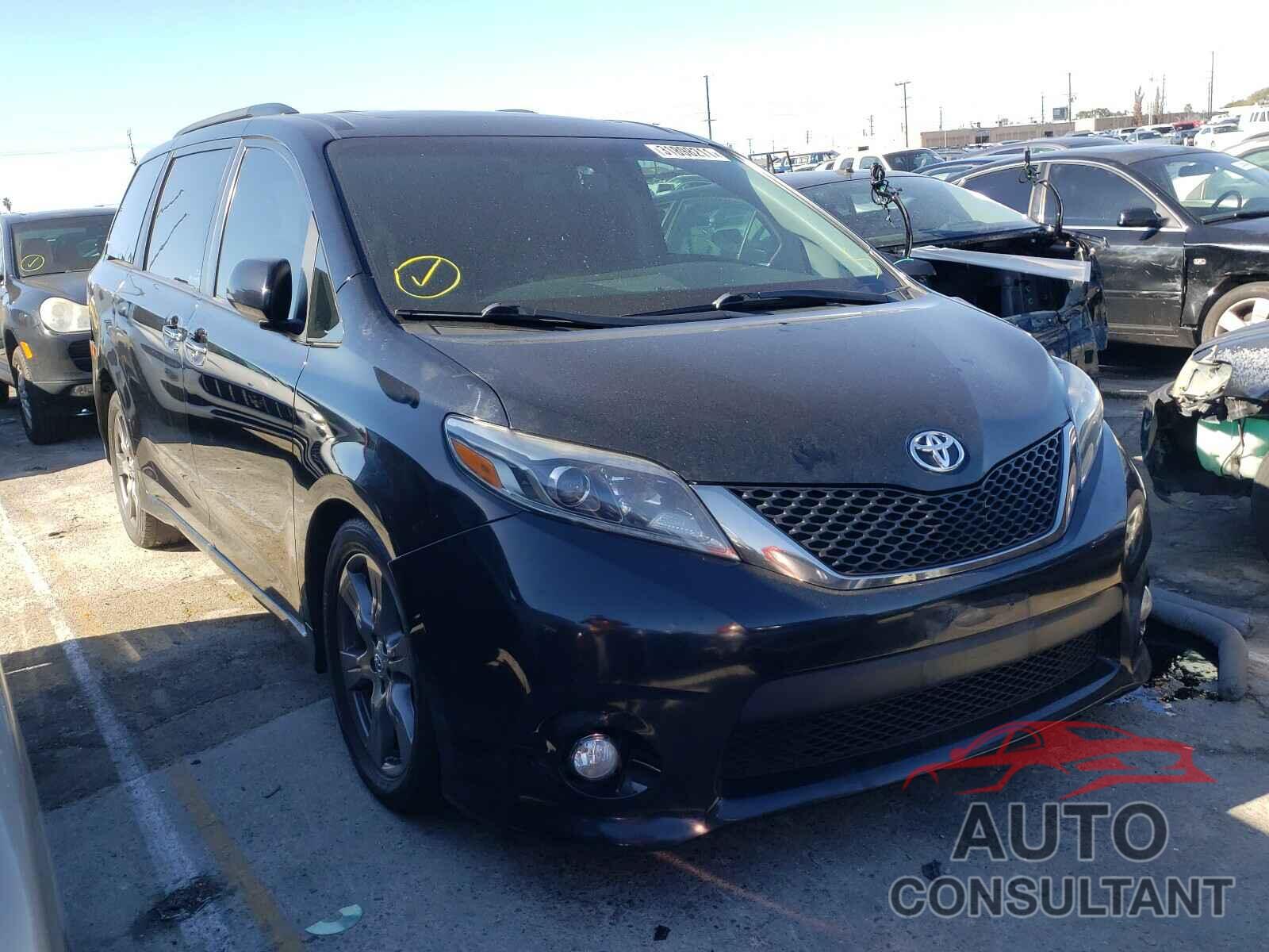 TOYOTA SIENNA 2017 - 5TDXZ3DC0HS832554