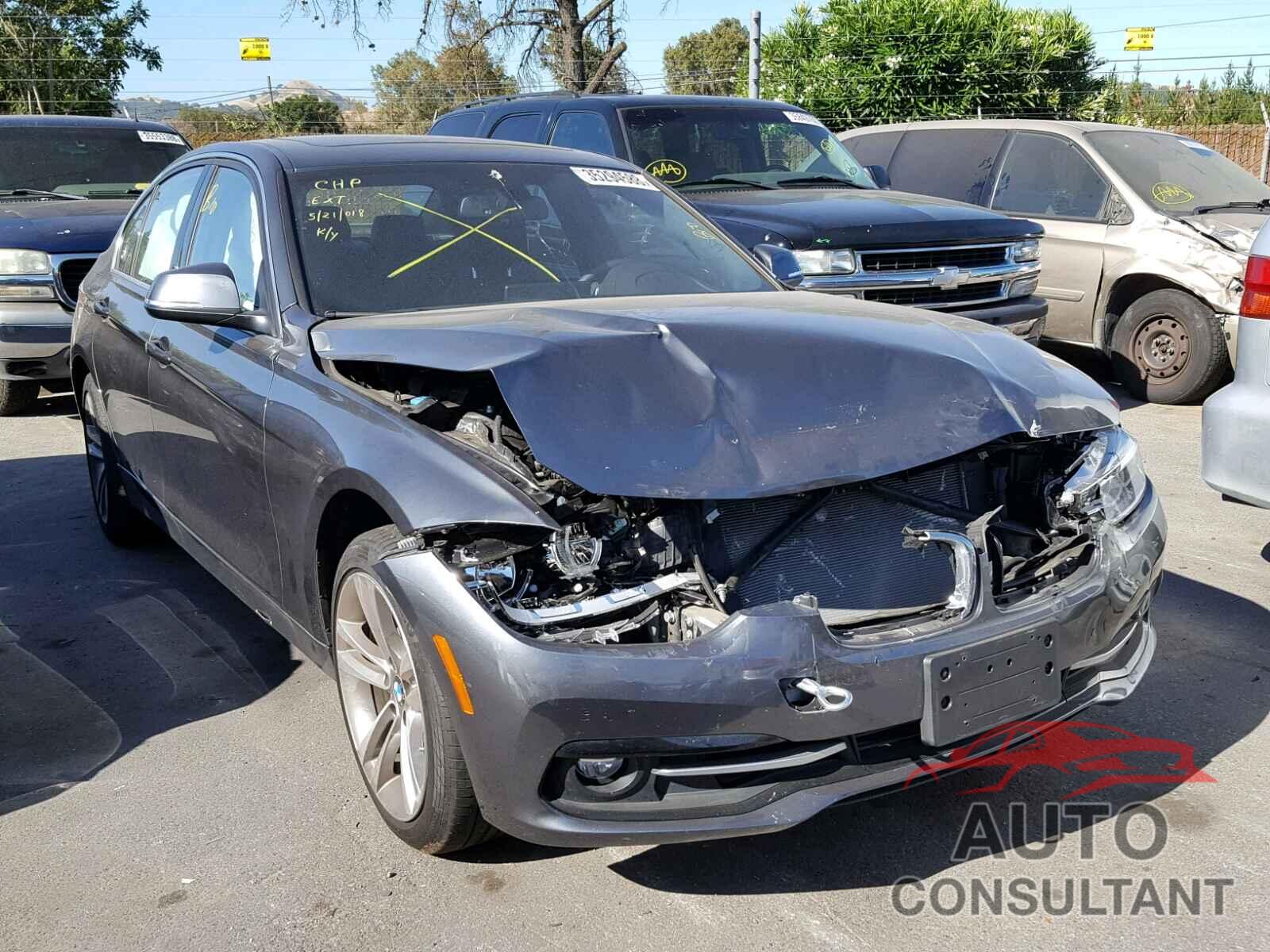BMW 3 SERIES 2018 - WBA8B9G55JNU58055