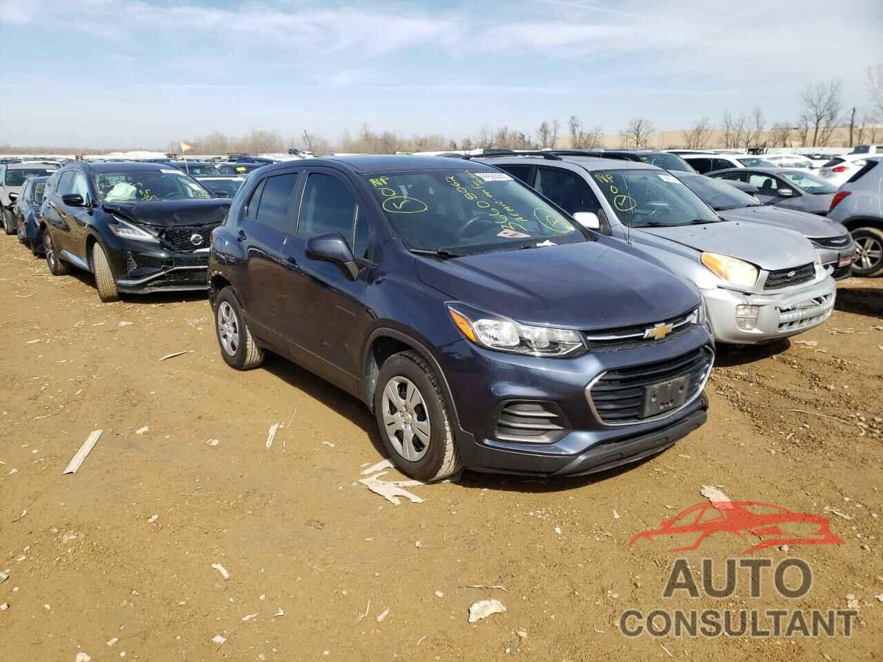 CHEVROLET TRAX 2018 - 3GNCJKSB1JL171310