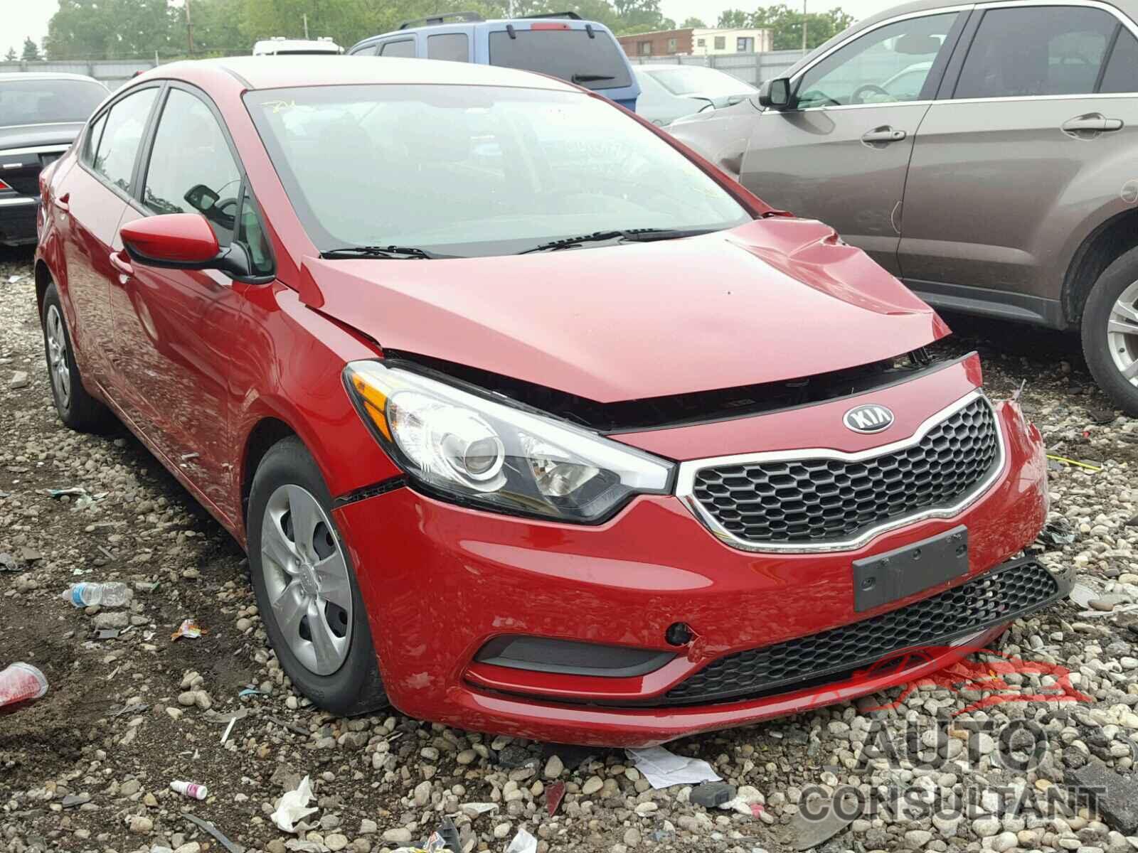 KIA FORTE 2016 - KNAFK4A63G5476493