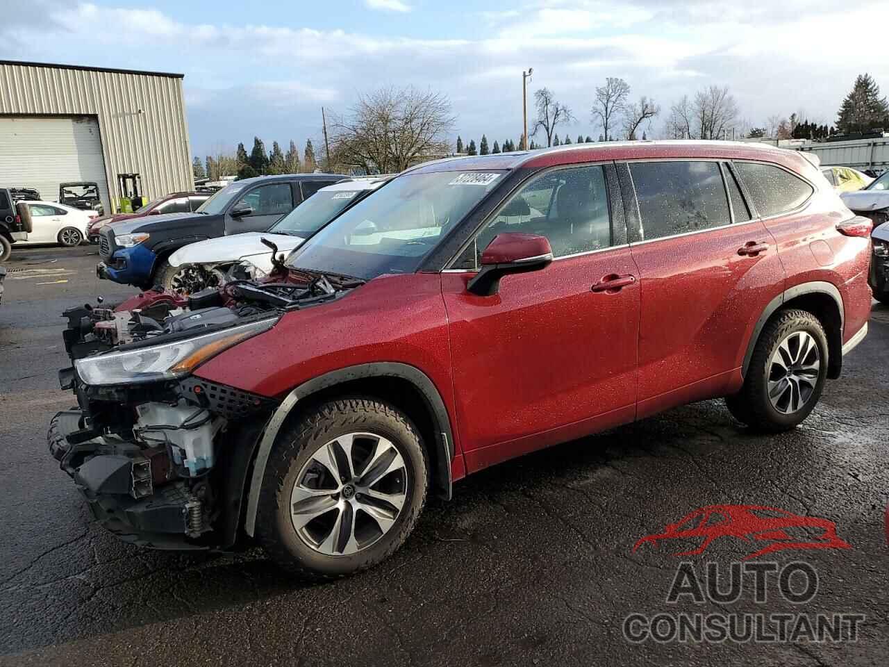 TOYOTA HIGHLANDER 2020 - 5TDHZRBH6LS005141