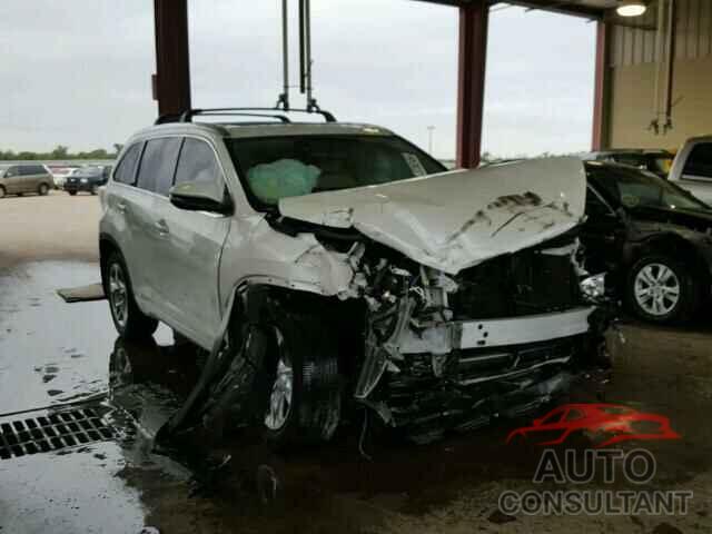 TOYOTA HIGHLANDER 2015 - 5TDDKRFH5FS146218