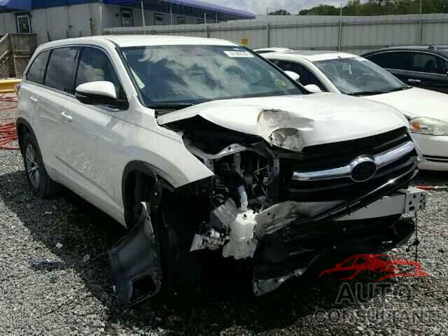 TOYOTA HIGHLANDER 2015 - 5TDZKRFH2FS045417