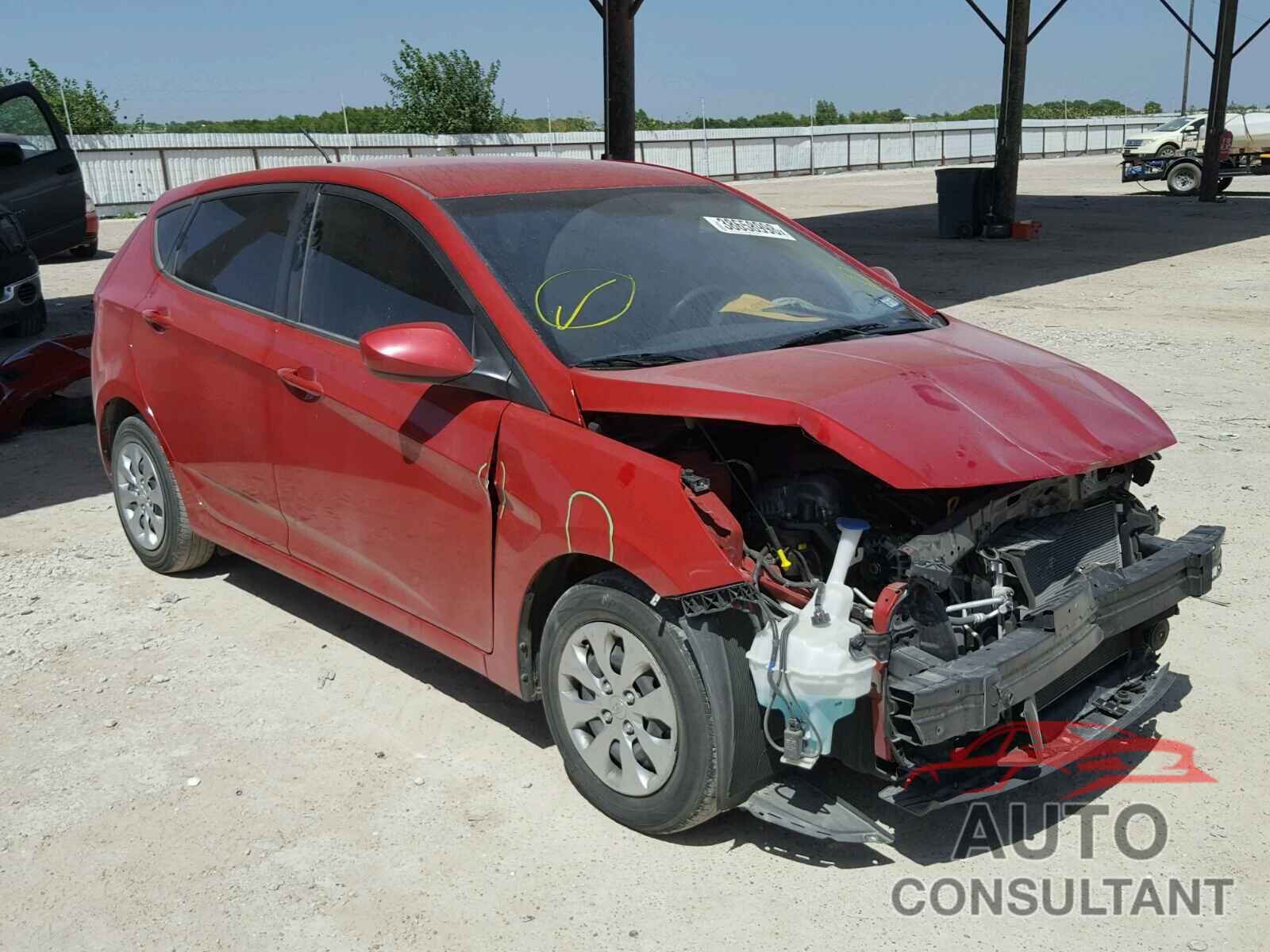 HYUNDAI ACCENT 2016 - KMHCT5AE7GU269011