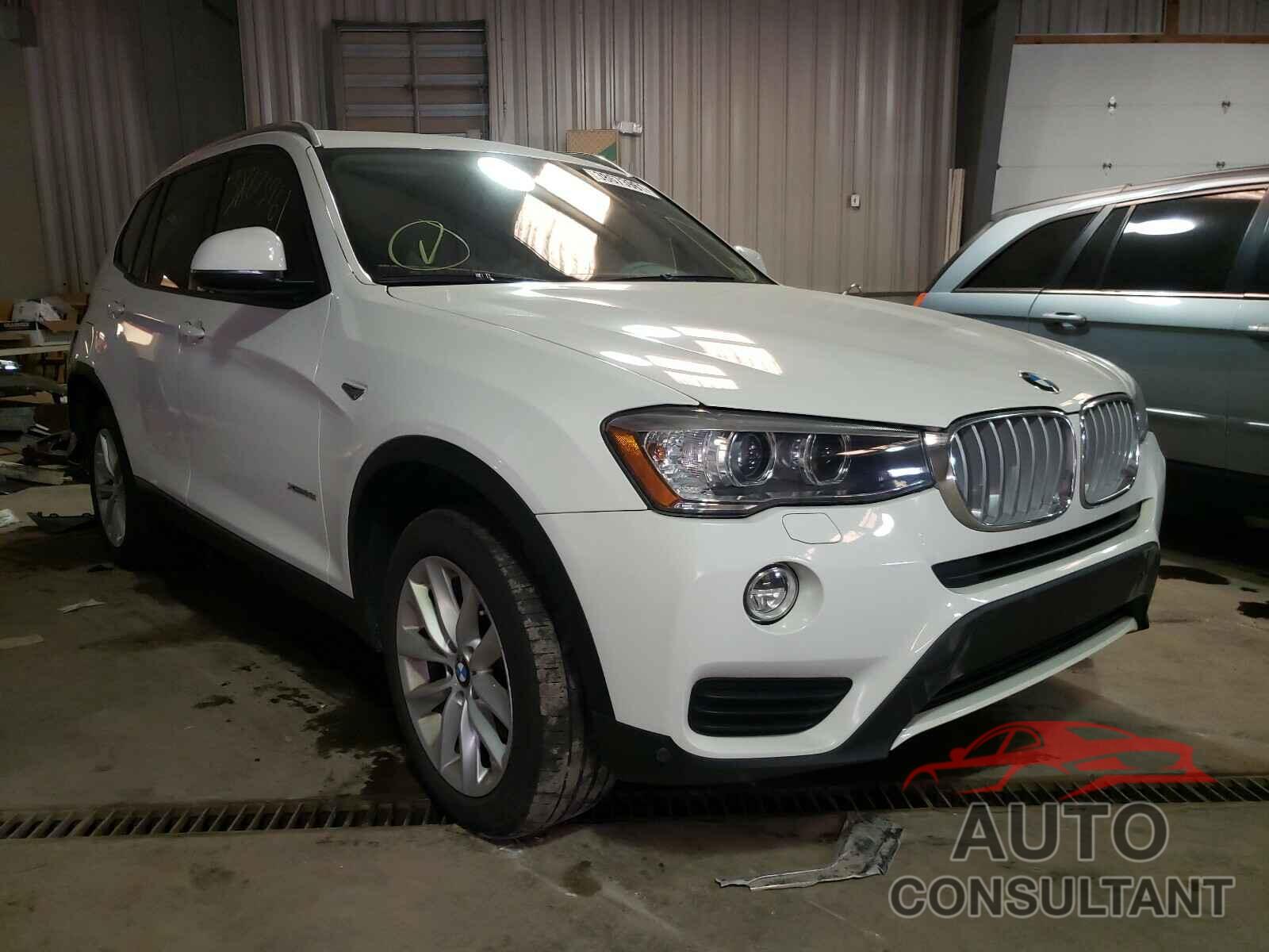BMW X3 2016 - 5UXWX9C57G0D92567