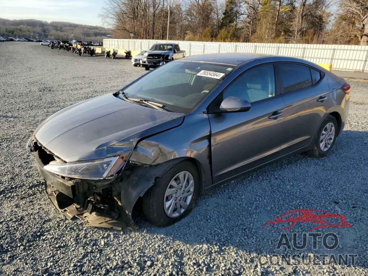 HYUNDAI ELANTRA 2019 - KMHD74LF2KU791787