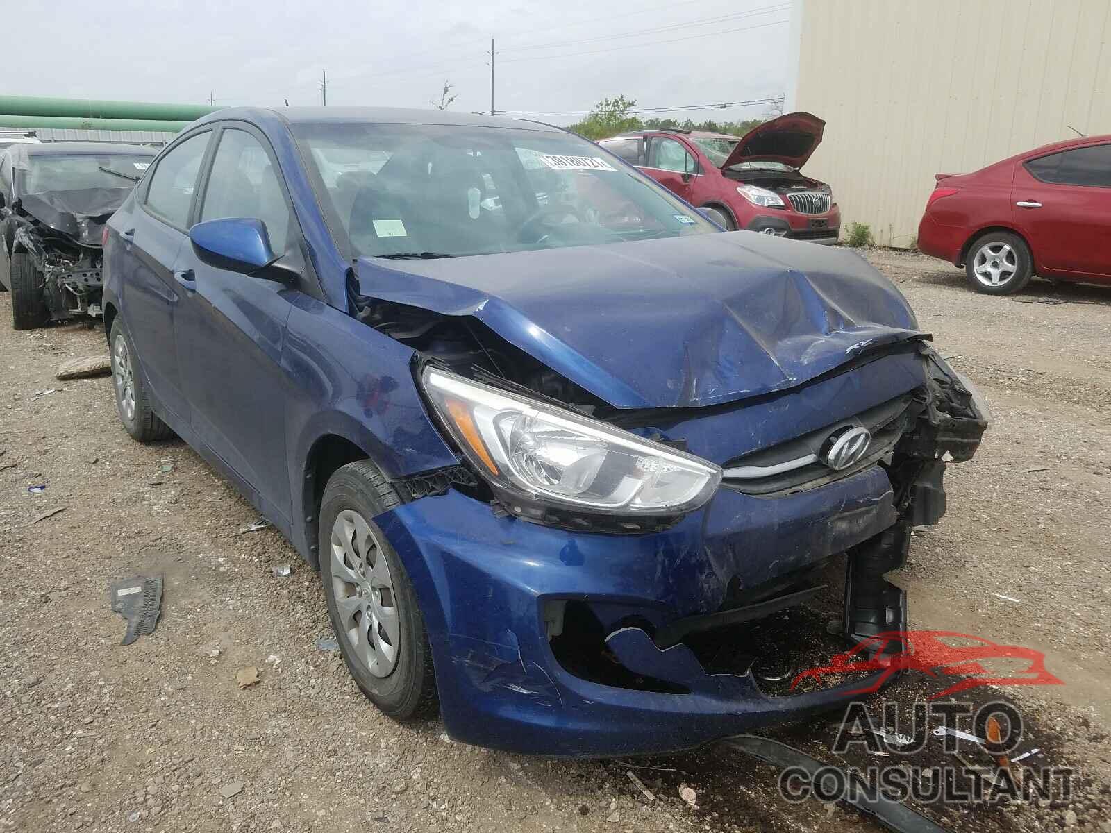 HYUNDAI ACCENT 2016 - KMHCT4AE7GU957570