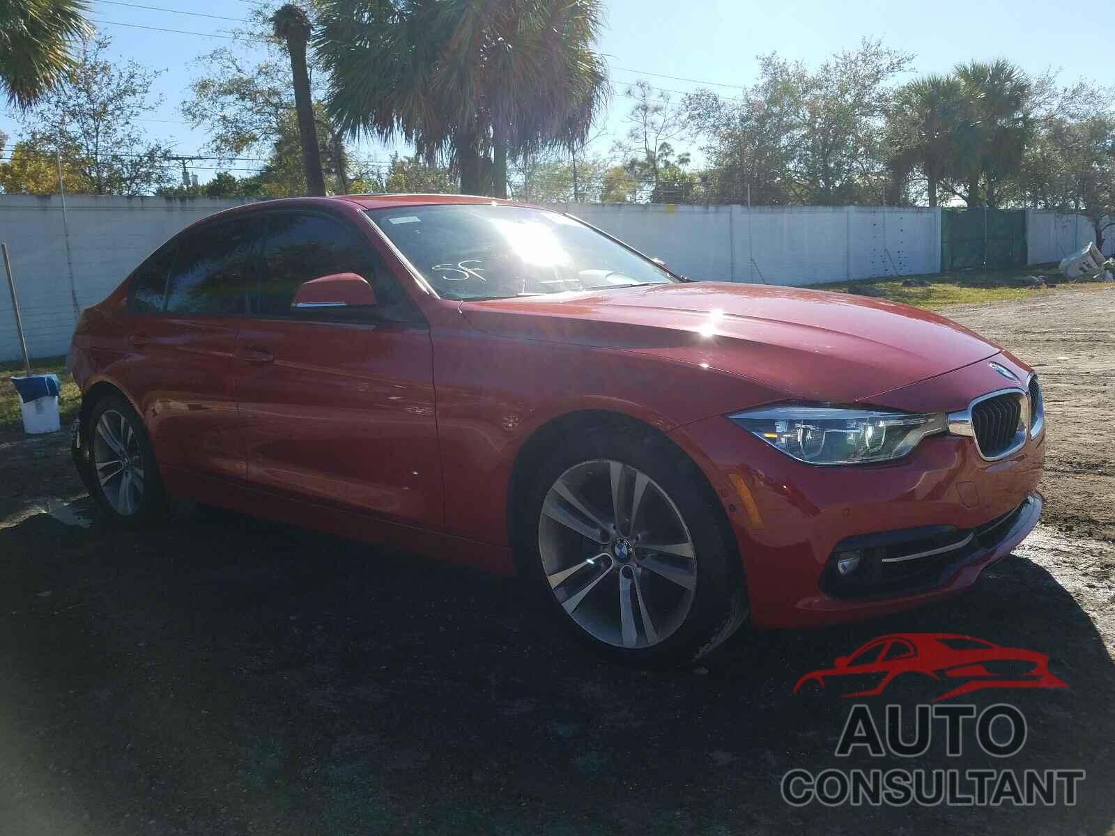 BMW 3 SERIES 2016 - WBA8E9G53GNT81802
