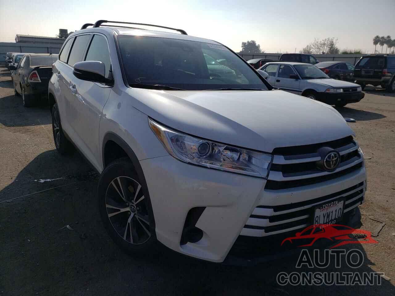TOYOTA HIGHLANDER 2019 - 5TDZZRFH3KS344968