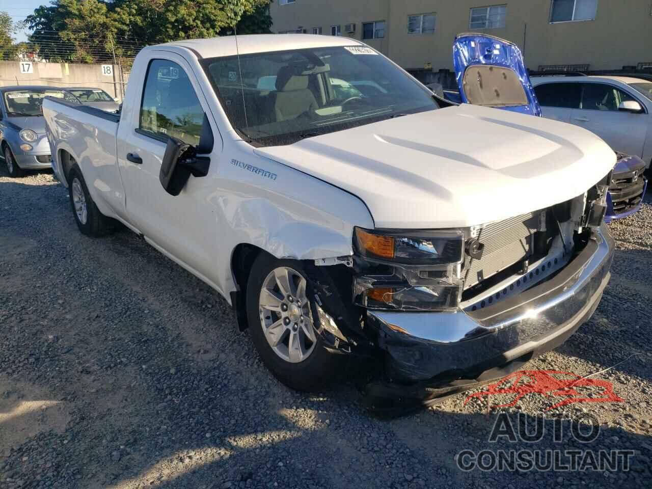 CHEVROLET SILVERADO 2021 - 3GCNWAEF4MG329292