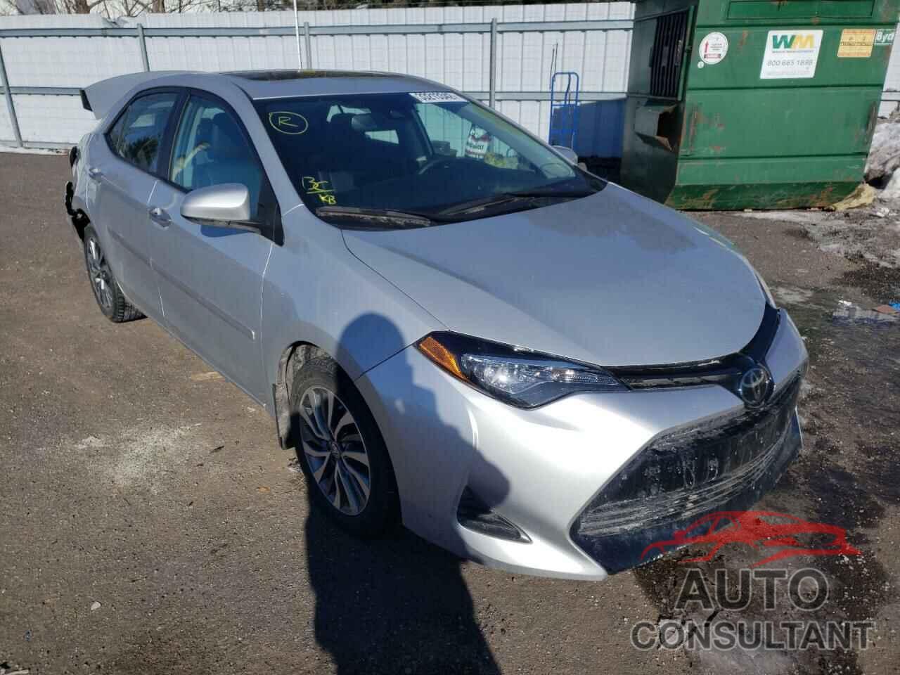 TOYOTA COROLLA 2019 - 2T1BURHE3KC187373