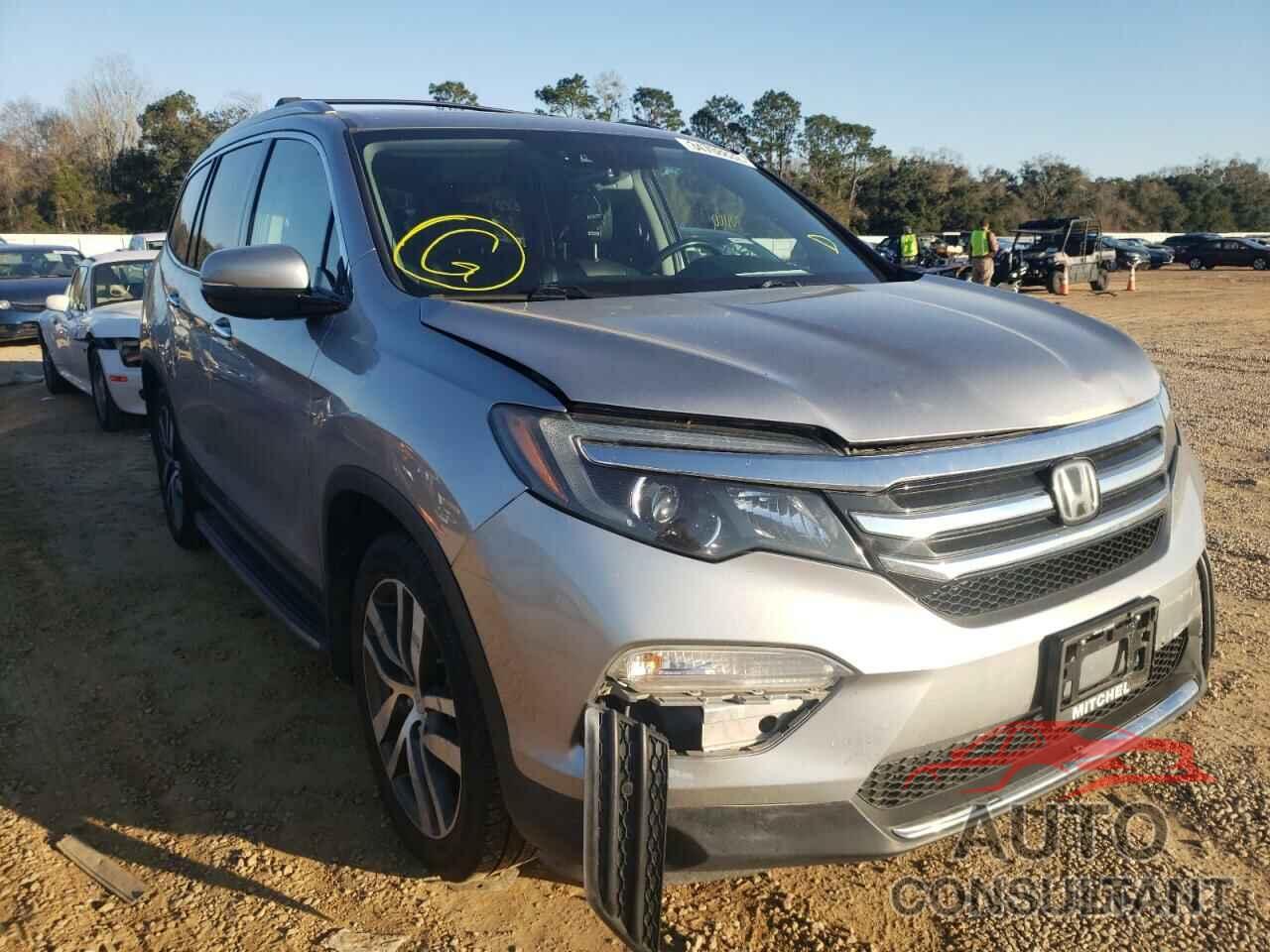 HONDA PILOT 2017 - 5FNYF6H00HB034557