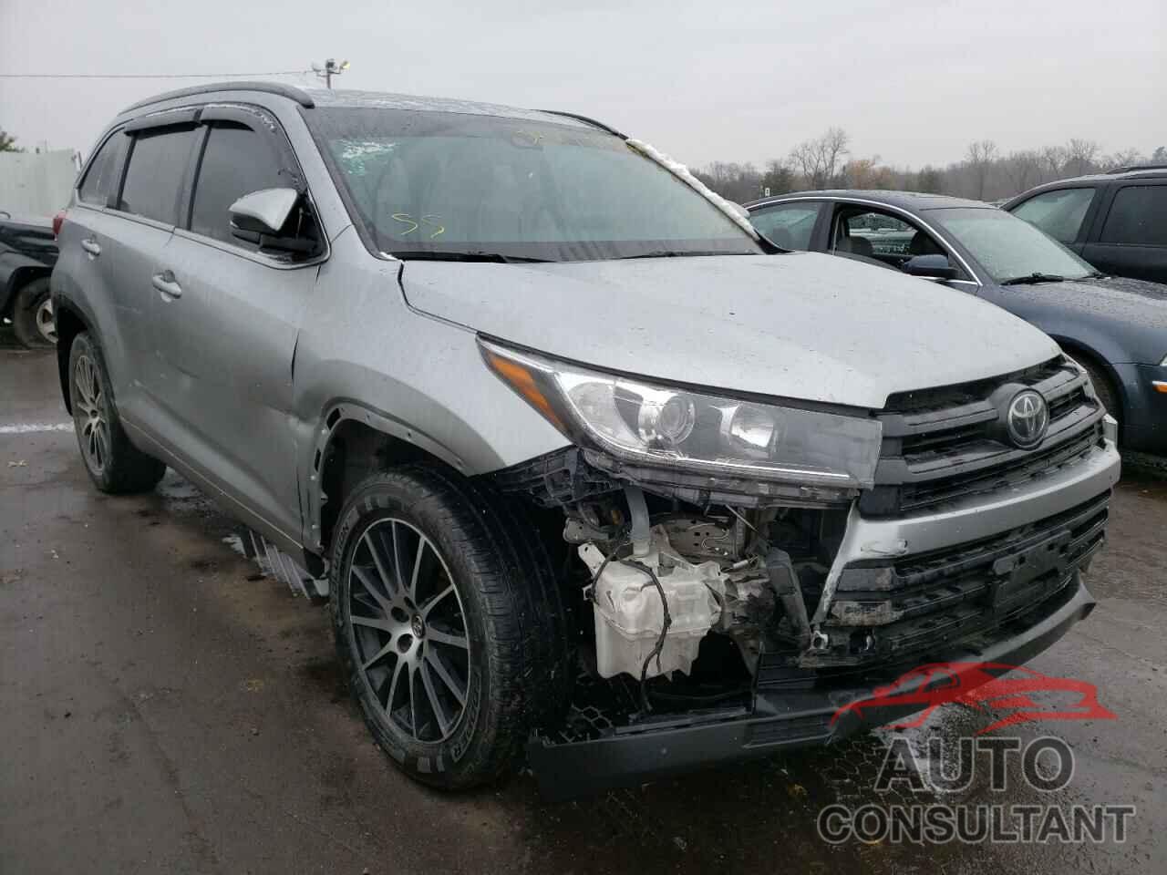 TOYOTA HIGHLANDER 2017 - 5TDJZRFHXHS443714