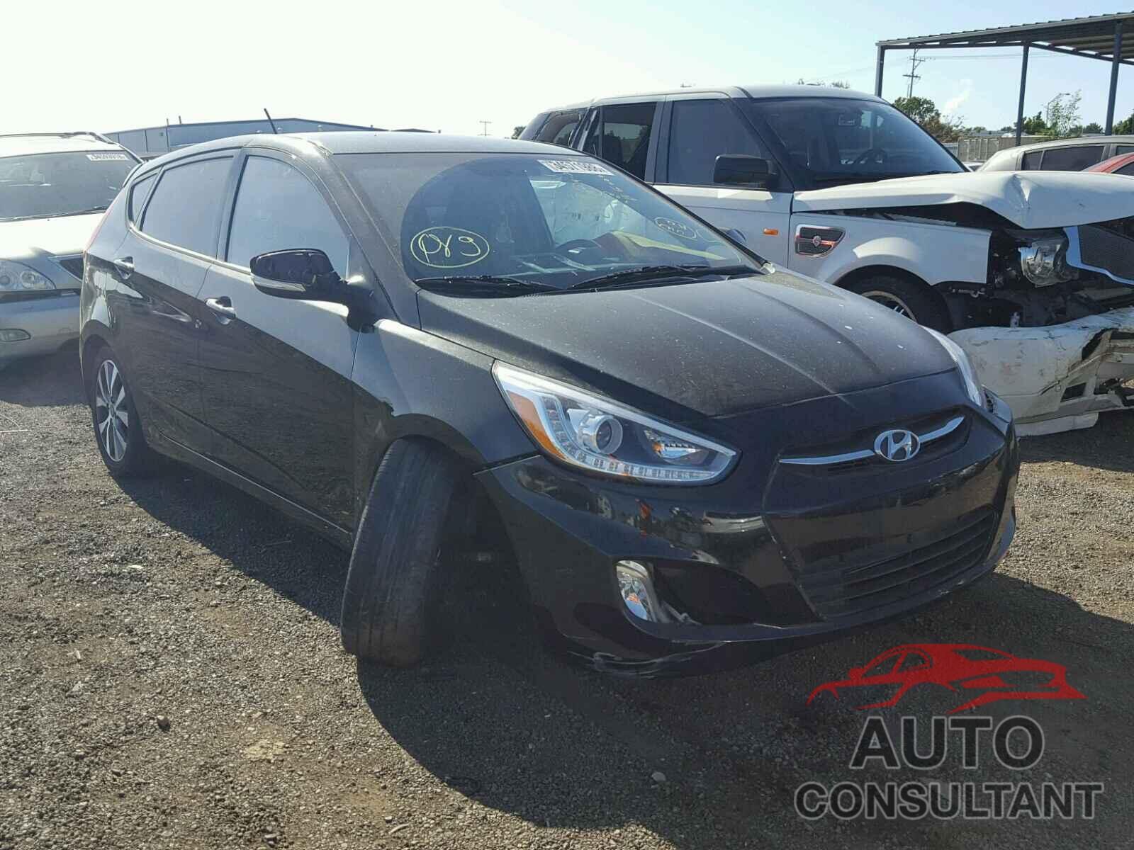 HYUNDAI ACCENT 2015 - KMHCU5AE7FU211816