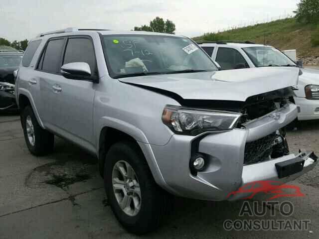 TOYOTA 4RUNNER 2016 - JTEBU5JR1G5340760