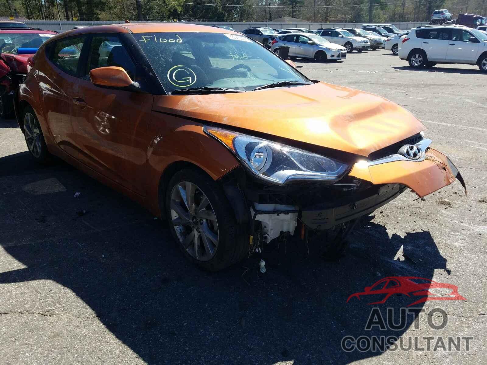 HYUNDAI VELOSTER 2016 - KMHTC6AD3GU291116