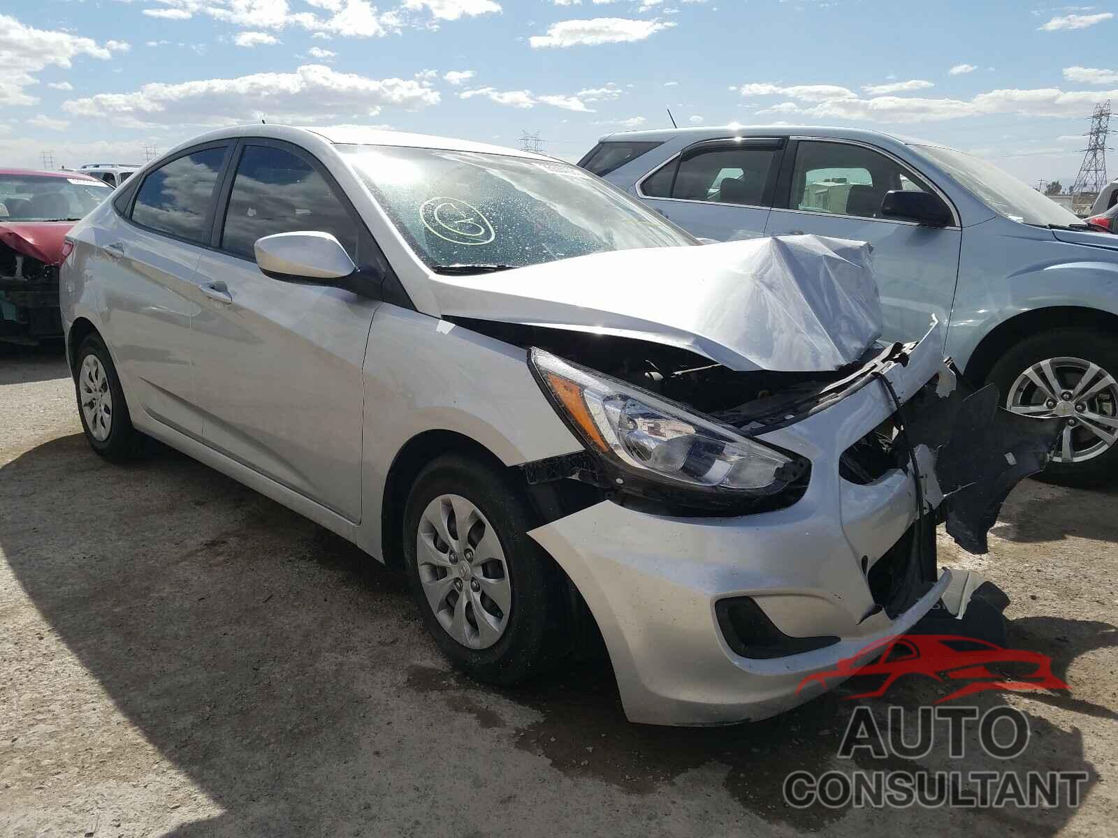 HYUNDAI ACCENT 2017 - KMHCT4AEXHU202463