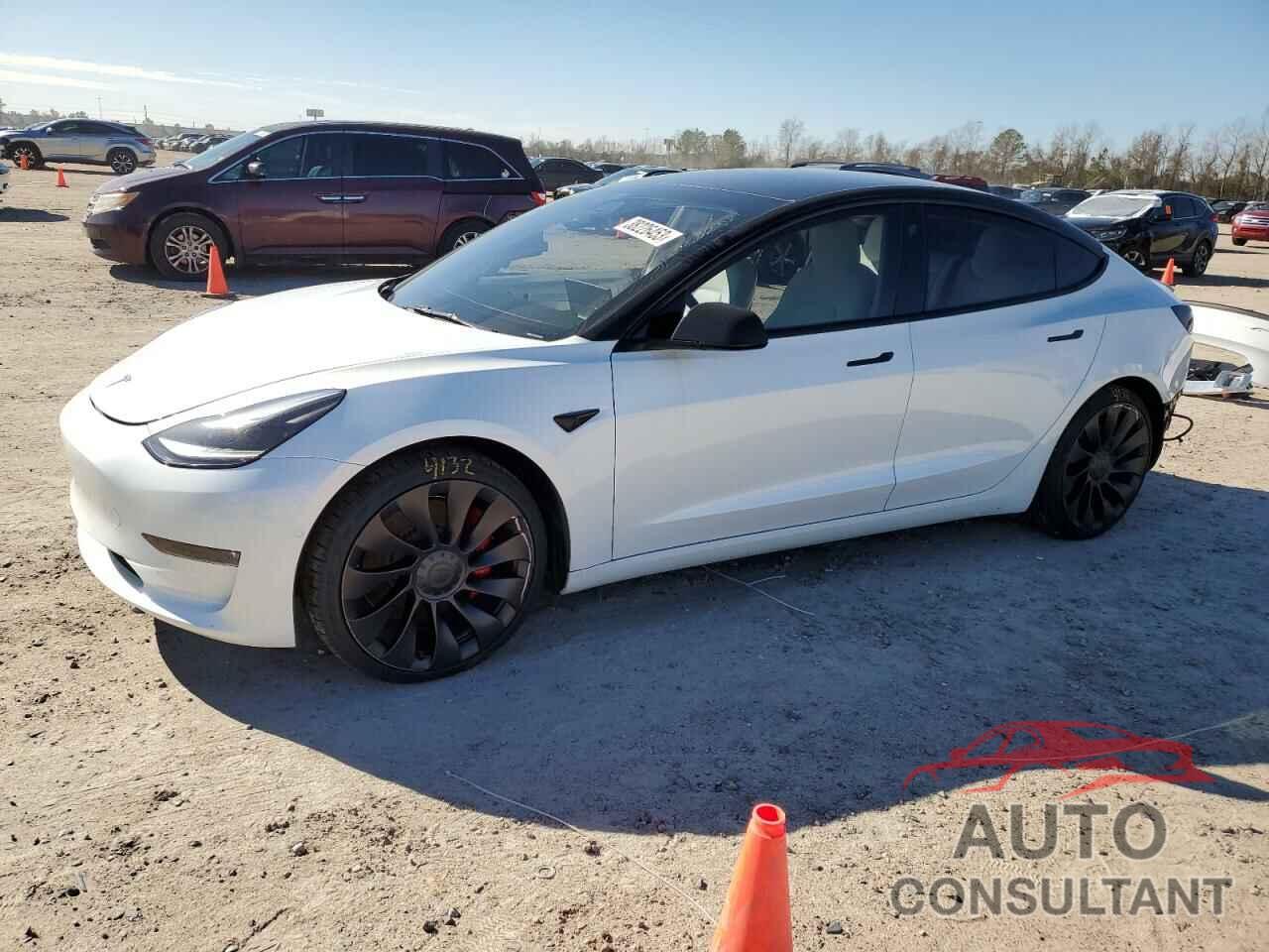 TESLA MODEL 3 2022 - 5YJ3E1ECXNF203588