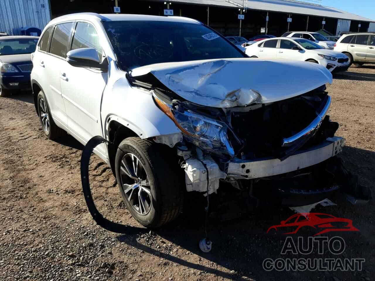 TOYOTA HIGHLANDER 2016 - 5TDJKRFH1GS311296