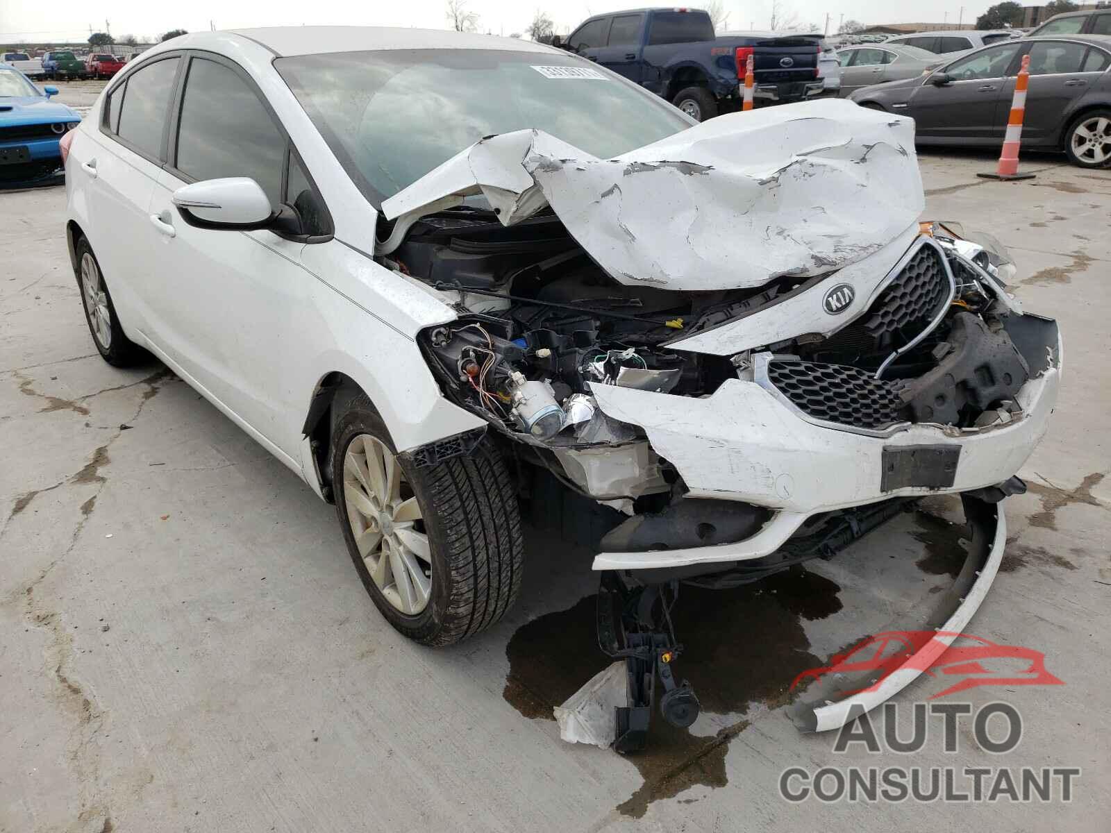 KIA FORTE 2016 - KNAFX4A61G5458172
