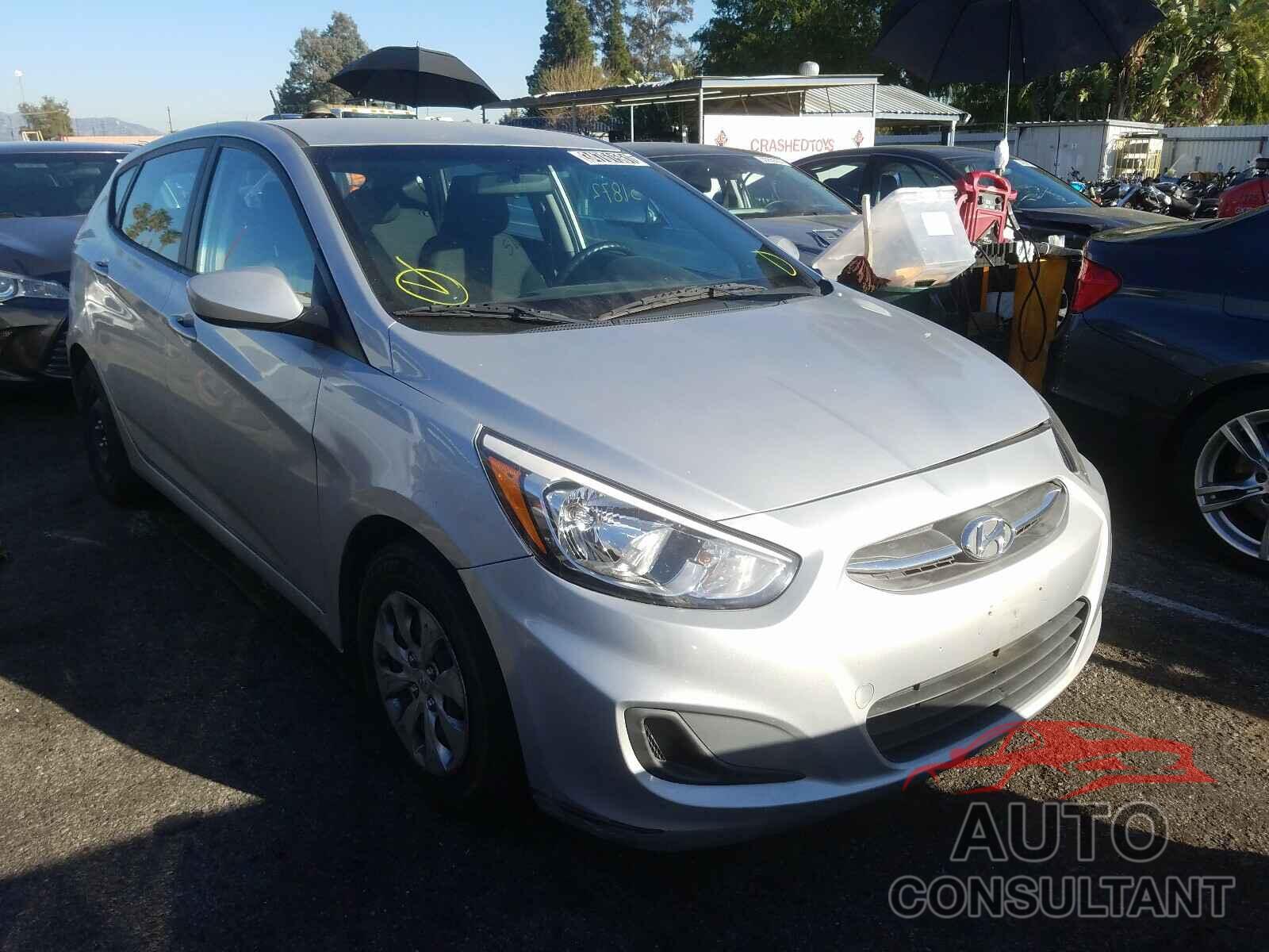 HYUNDAI ACCENT 2016 - KMHCT5AE2GU296603
