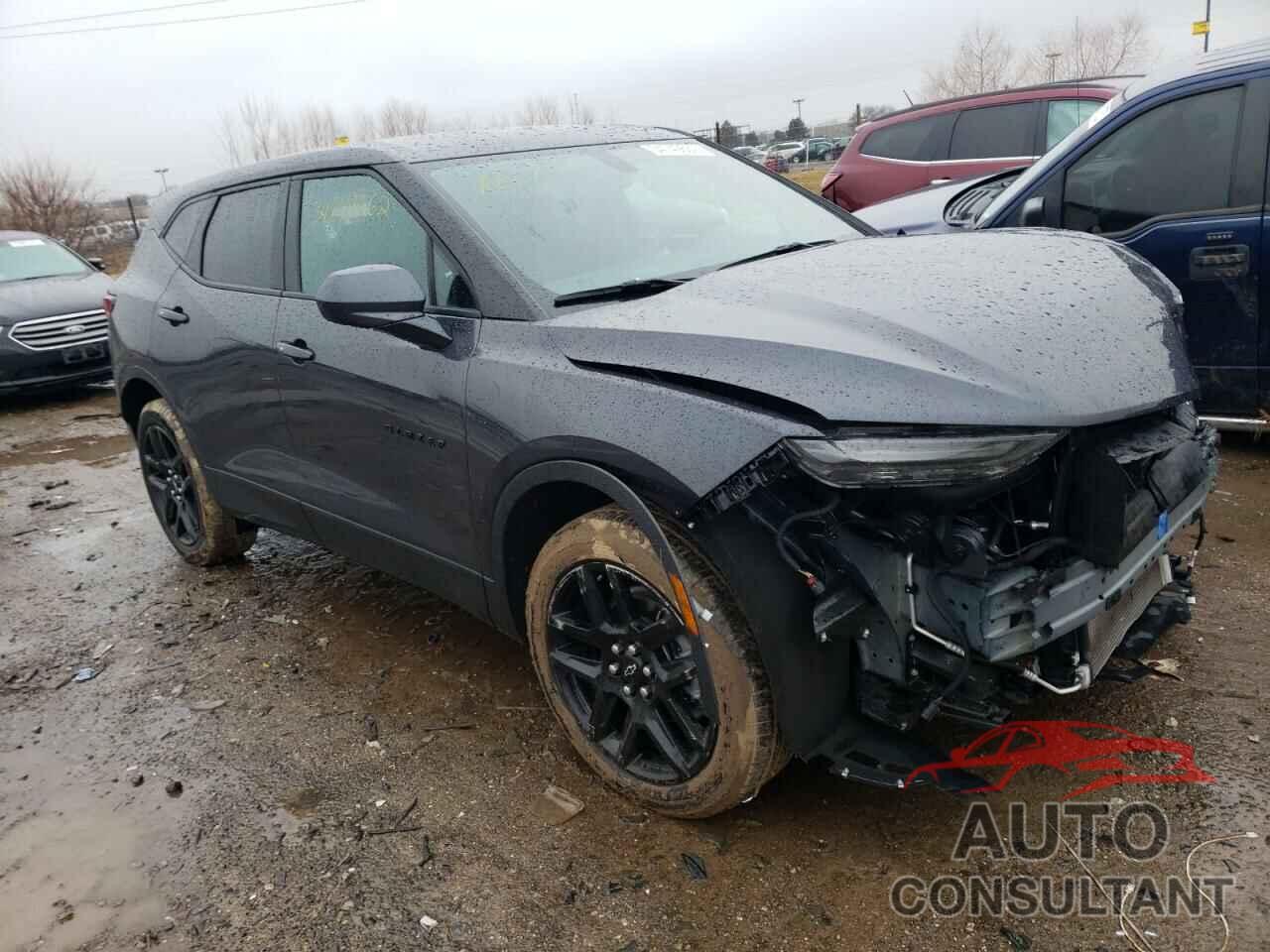 CHEVROLET BLAZER 2021 - 3GNKBBRA1MS512916