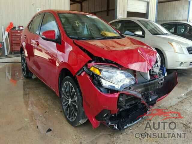TOYOTA COROLLA 2016 - 2T1BURHE1GC485511