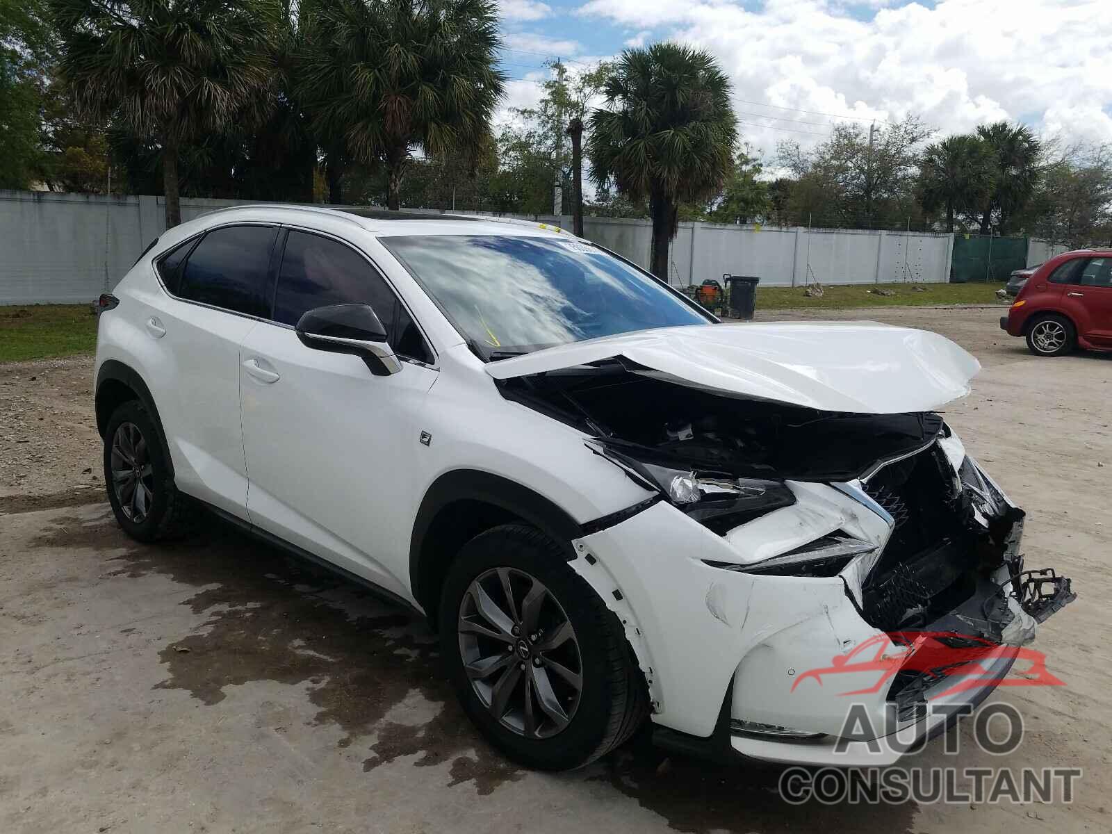 LEXUS NX 2016 - JTJYARBZ4G2043753