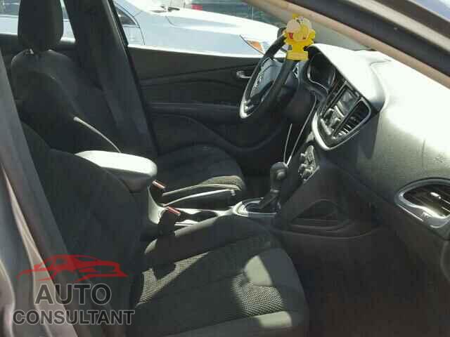 DODGE DART 2015 - 1C3CDFAA1FD345541