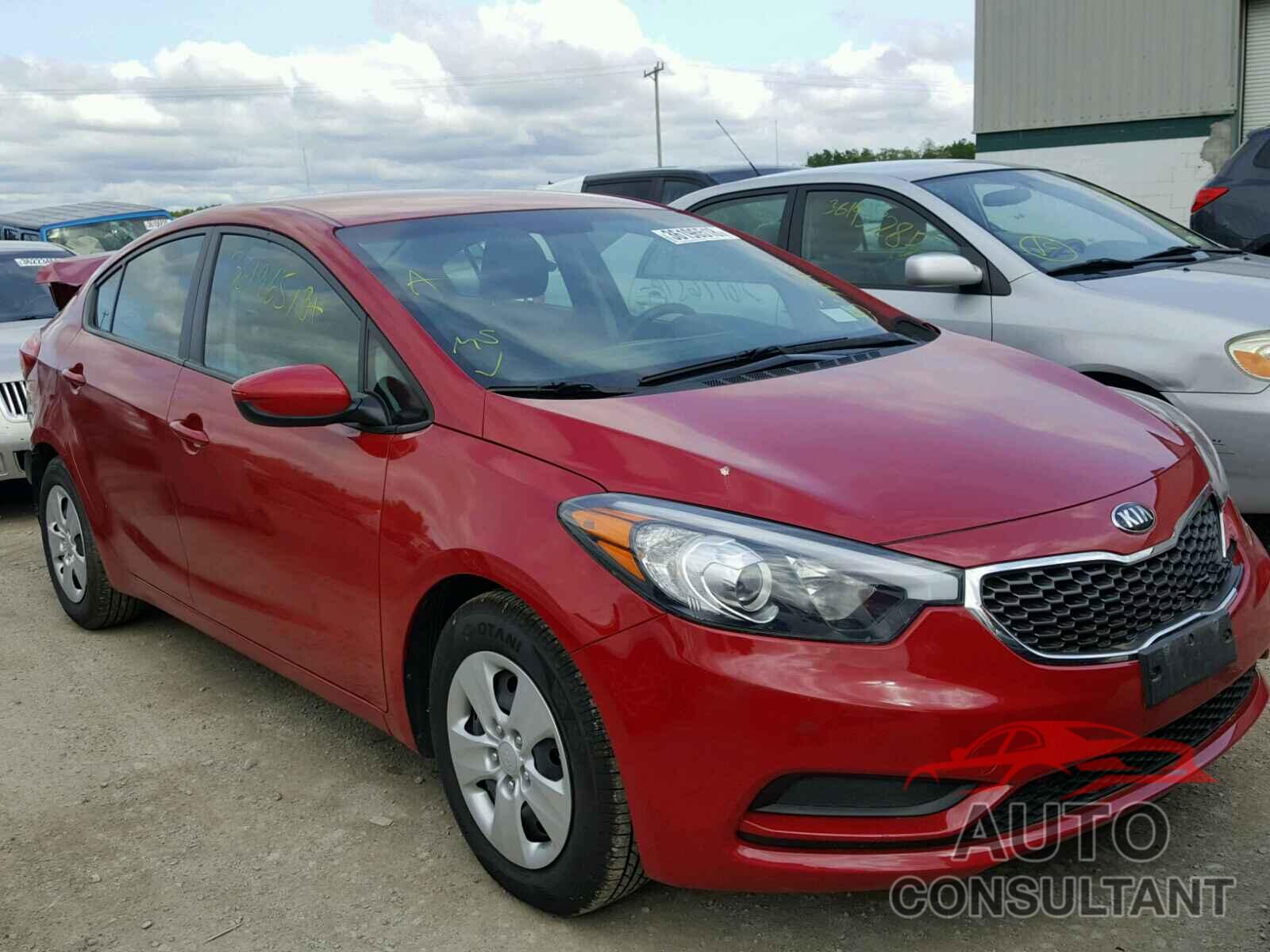 KIA FORTE 2016 - KNAFK4A60G5445654