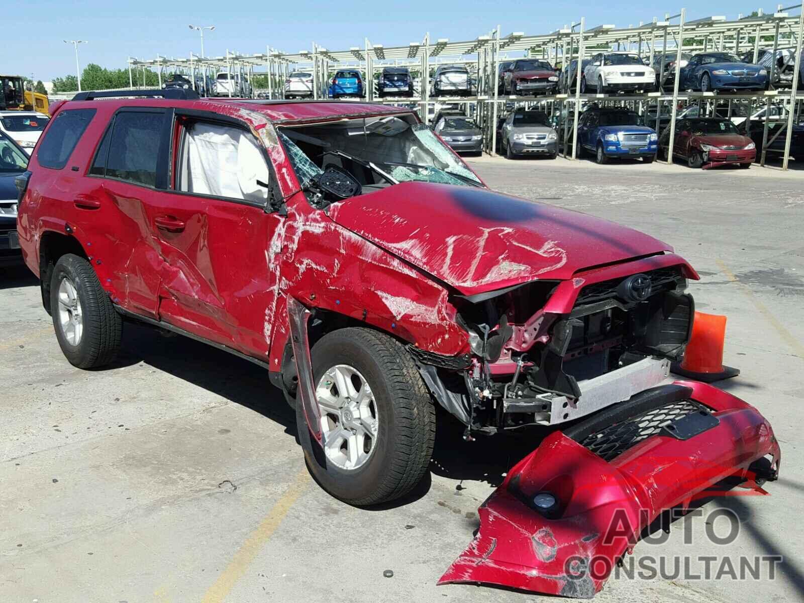 TOYOTA 4RUNNER 2017 - JTEBU5JR3H5480388