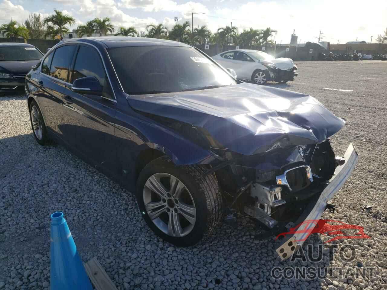BMW 3 SERIES 2018 - WBA8B9G5XJNU96347