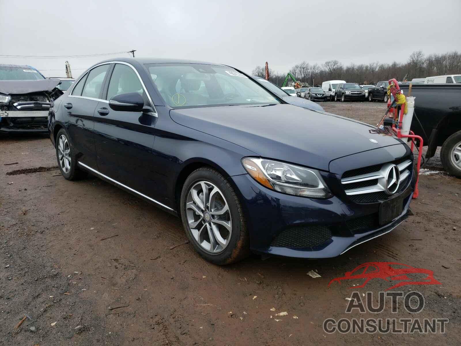 MERCEDES-BENZ C CLASS 2017 - 55SWF4JB5HU202909