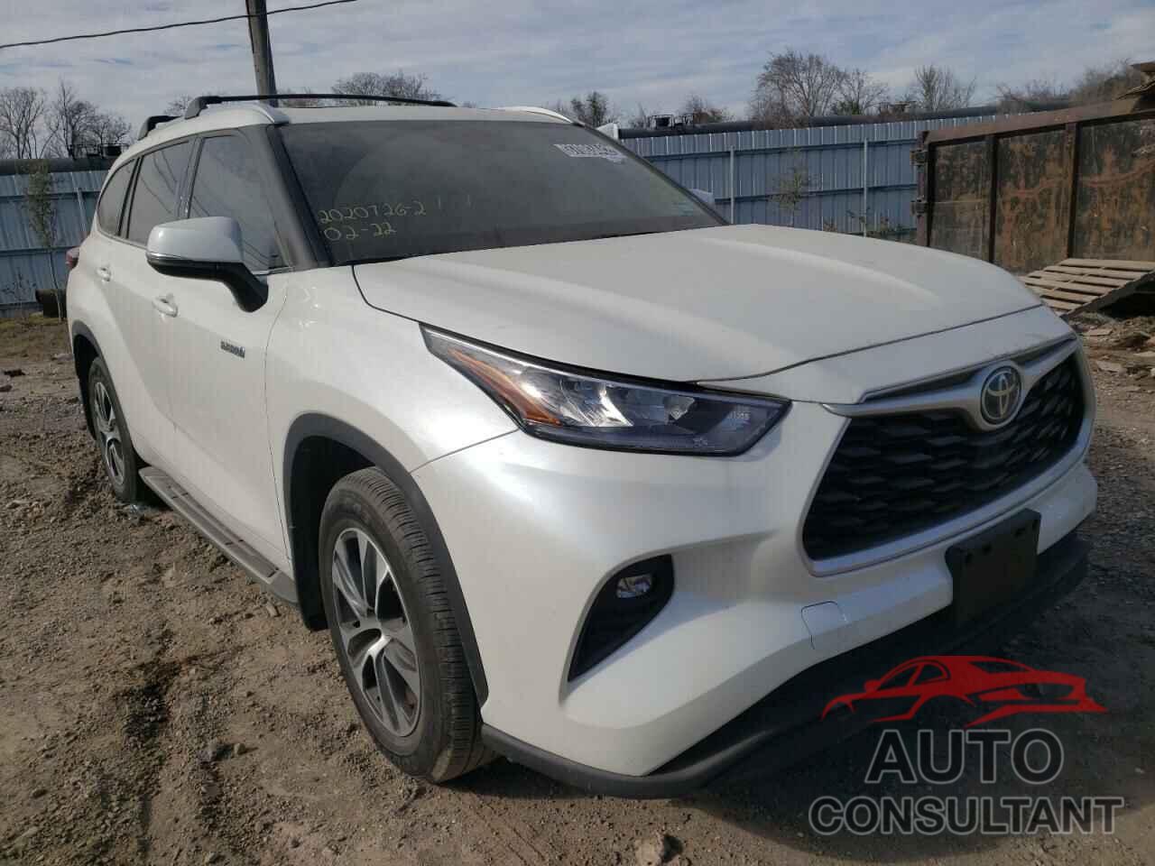 TOYOTA HIGHLANDER 2020 - 5TDGARAH4LS502581