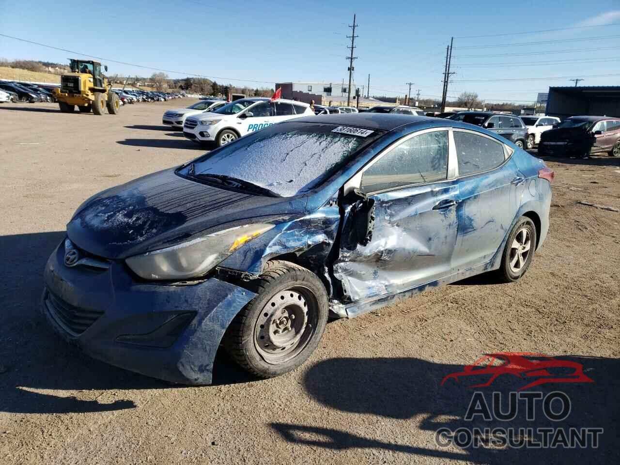 HYUNDAI ELANTRA 2014 - KMHDH4AE5EU196606