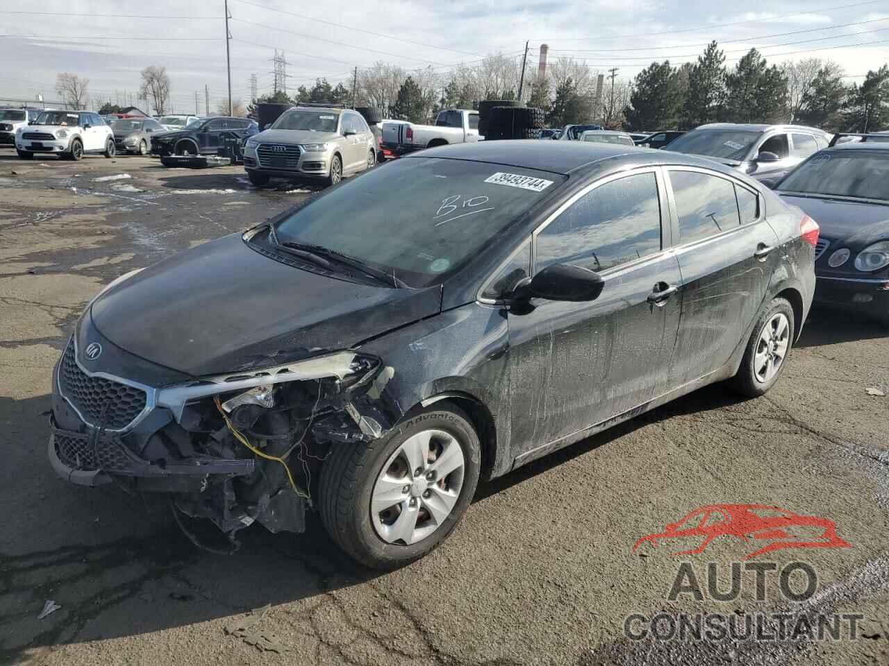 KIA FORTE 2016 - KNAFK4A63G5449939