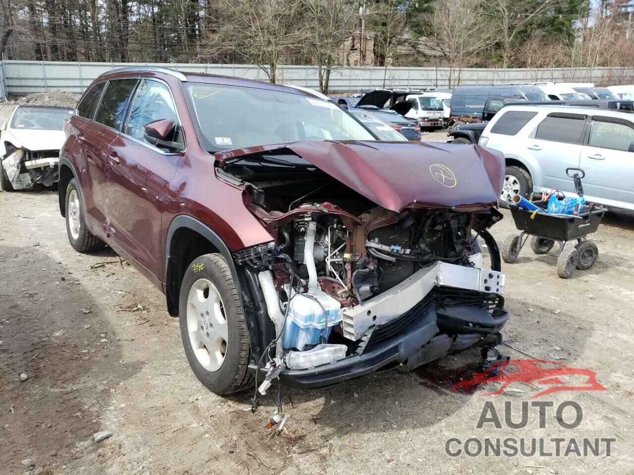 TOYOTA HIGHLANDER 2016 - 5TDDKRFH8GS262062
