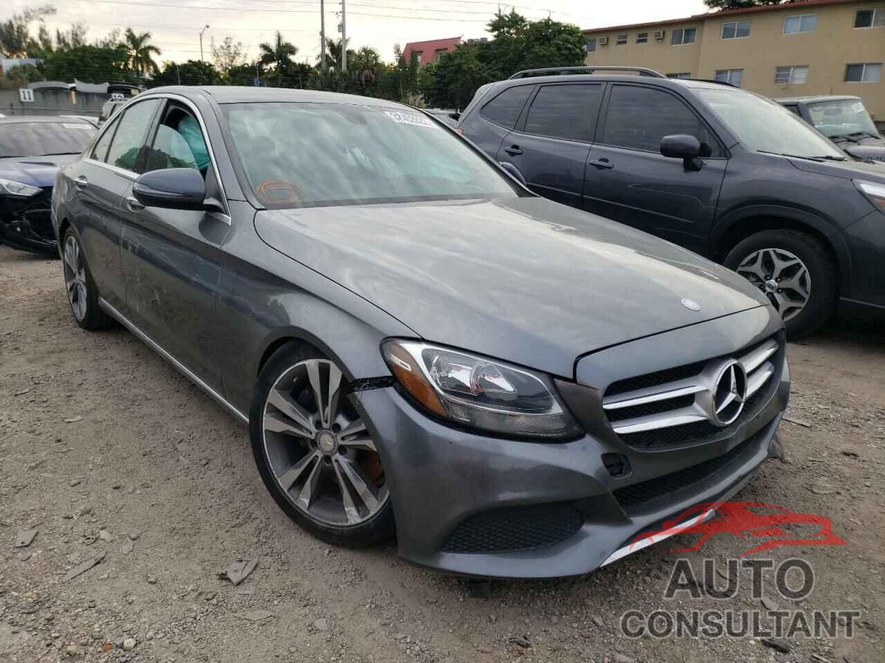 MERCEDES-BENZ C-CLASS 2017 - 55SWF4JB5HU182256