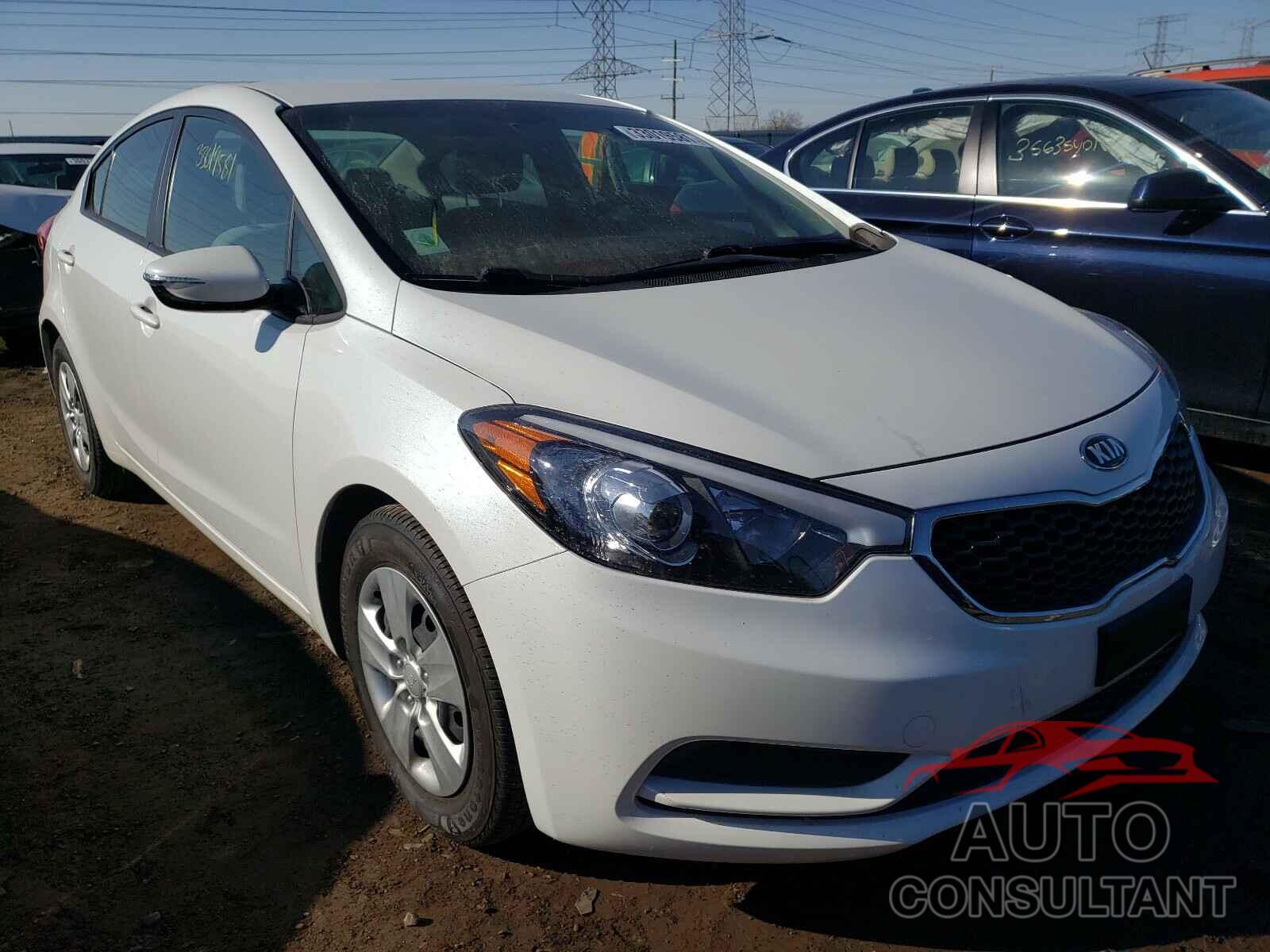 KIA FORTE 2016 - KNAFX4A66G5554959