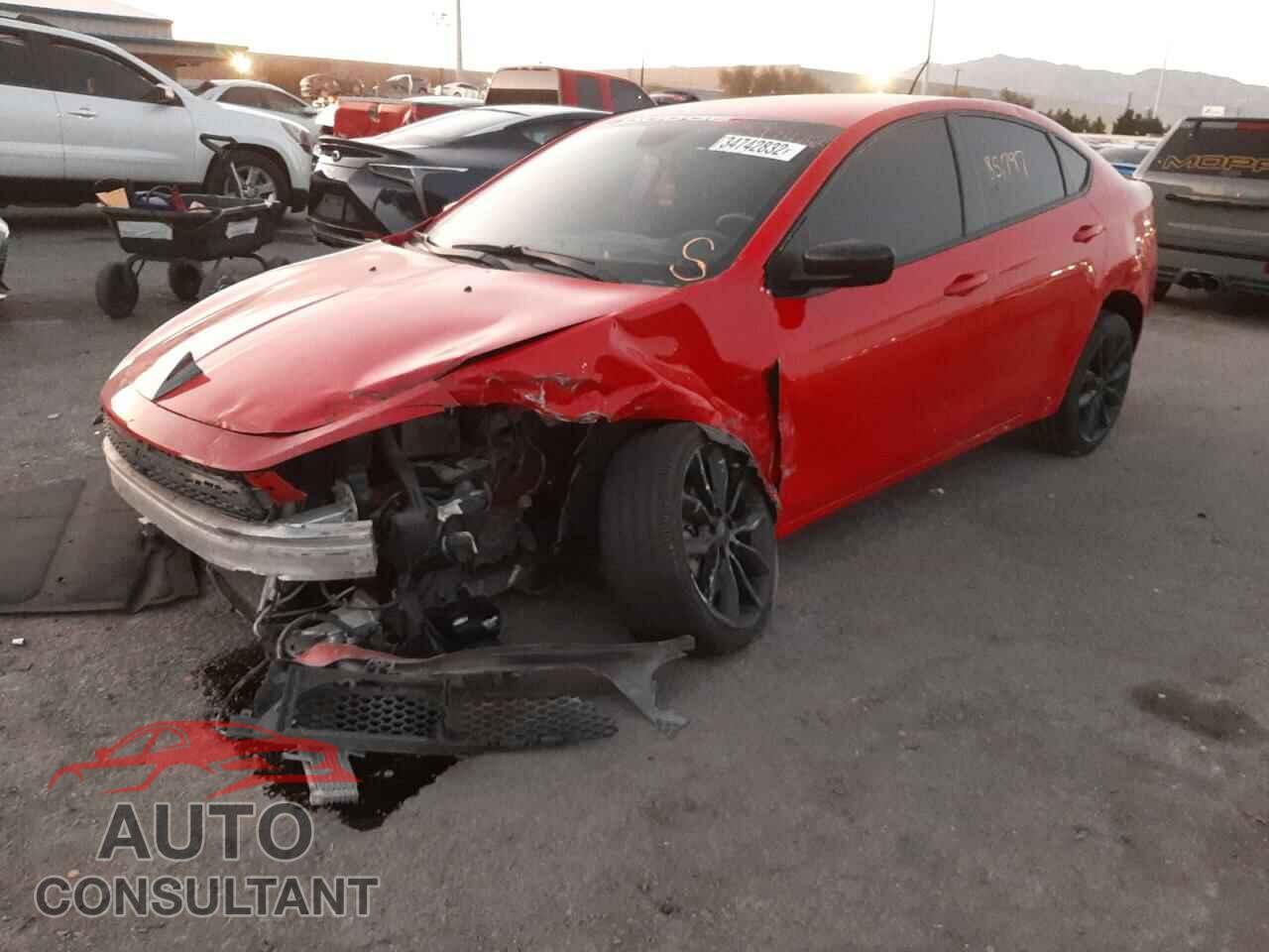 DODGE DART 2016 - 1C3CDFBB5GD689964