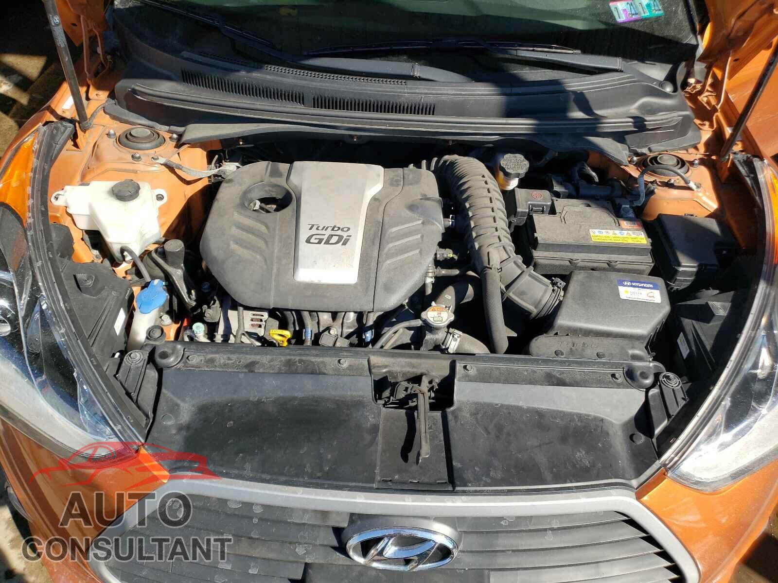 HYUNDAI VELOSTER 2016 - KMHTC6AE7GU292567